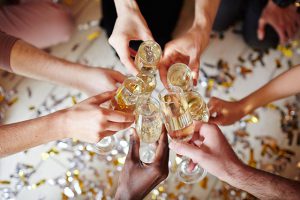 Luxe jubileumcadeau met champagne en stijl!