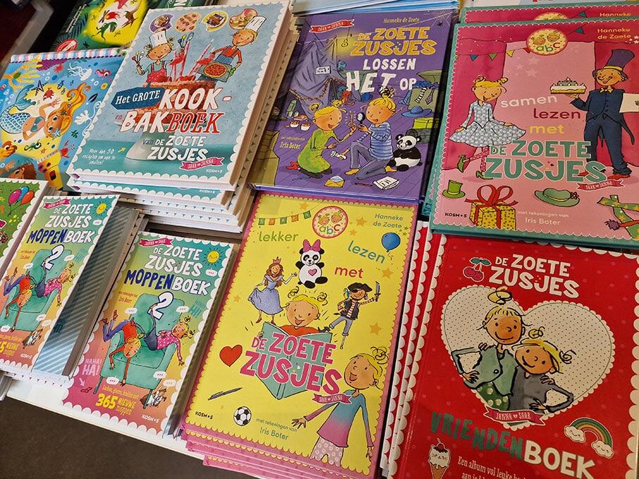 Lees met de boeken van de Zoete Zusjes