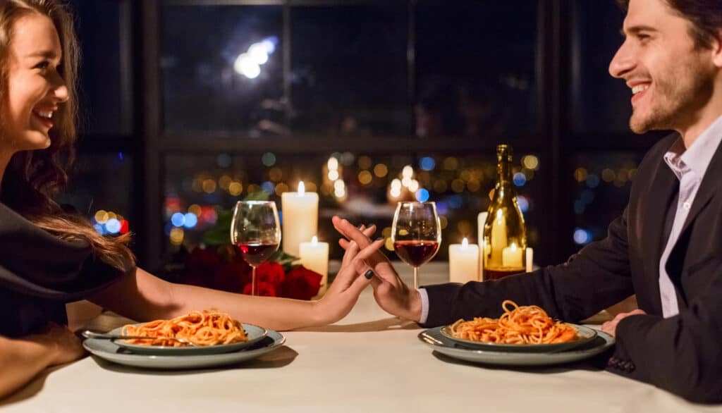 Romantisch dineren