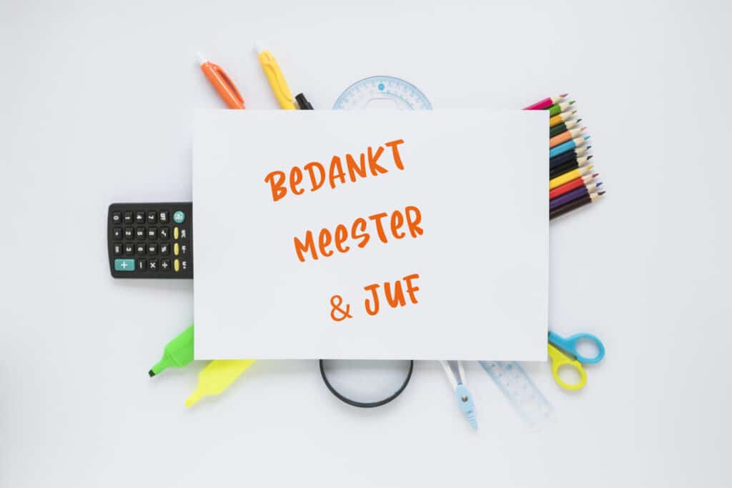 cadeau juffendag klas