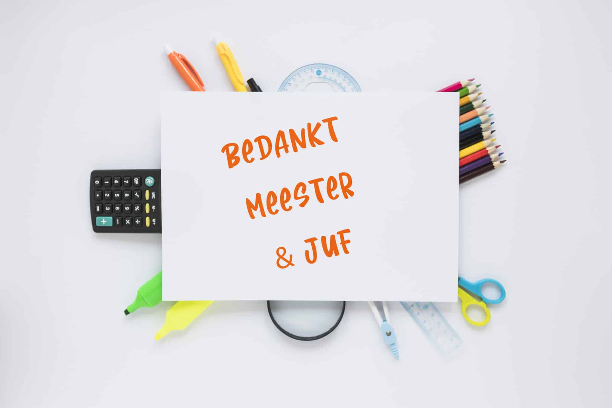 Cadeau juffendag: dankbaarheid en waardering tonen