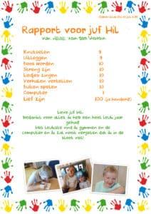 rapport handjes