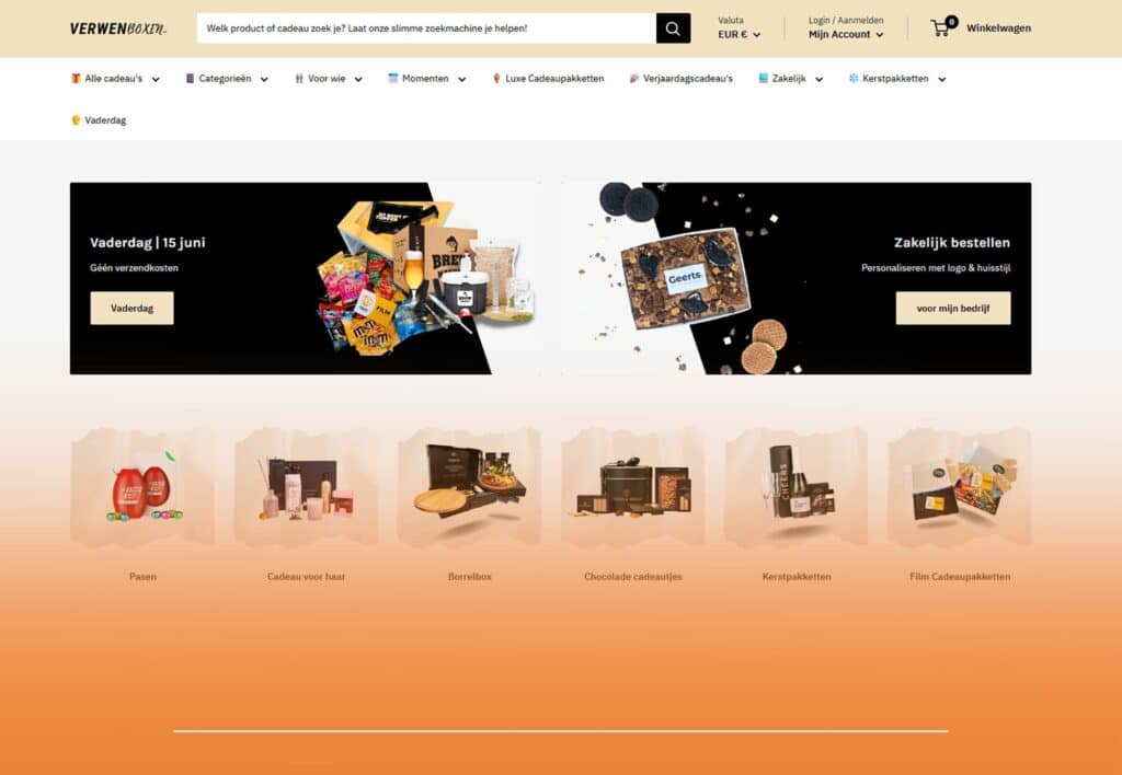 Maak kennis met de webshop van de Maand juni: Verwenboxen.nl